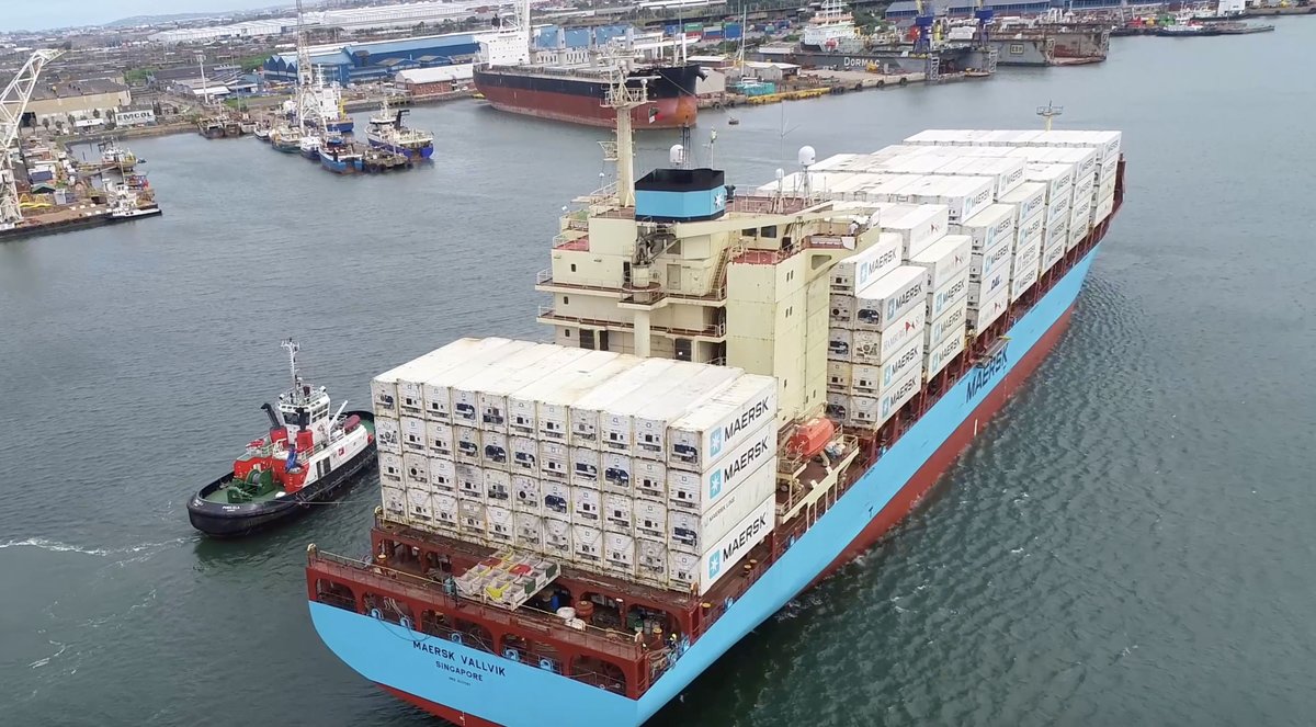 Maersk tweet media