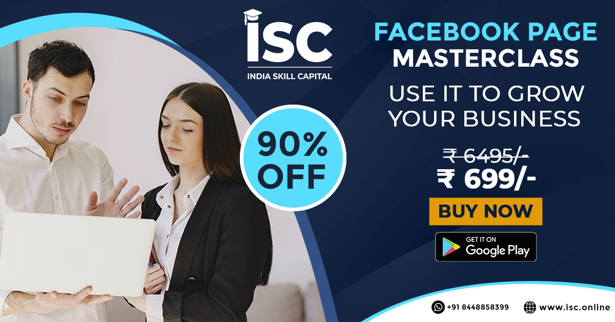 IndSkillCapital's tweet photo. Become a Future Marketing Leader with a Facebook Page Masterclass course. Know more: https://t.co/jL0EeoeJzN
#facebook #marketing #facebookcourse #onlinemarketing #leadgeneration #socialmedia #followers #trending #facebookmarketing #onlinesale #upskill #training #skillindia https://t.co/KAaxYQq1kH