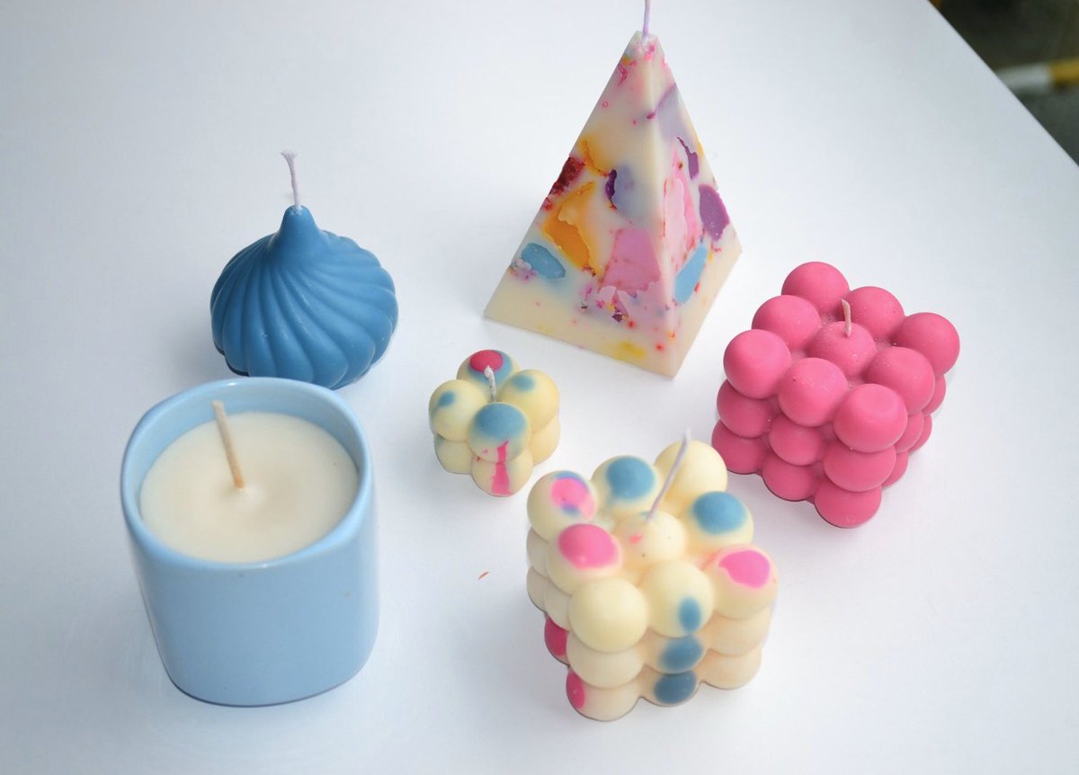 CandlesToi's tweet photo. Pamuk şeker gibi bir set 🥳💘

#soya #soyamum #mum #candles #kokulumum #soyacandles https://t.co/2tuly7MWjh