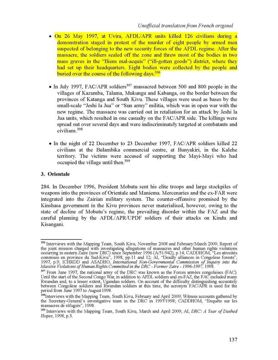 UN Mapping Report tweet media