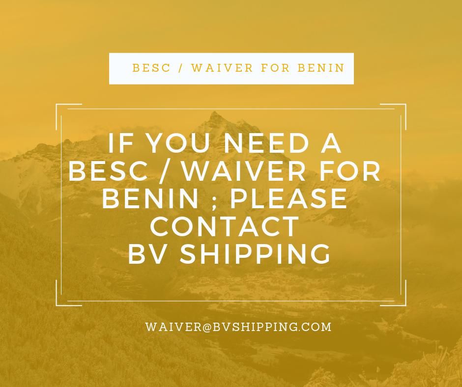 BvShipping's tweet photo. For all your #cargoes or goods destined for #Benin; 
have your Electronic #Cargo #Tracking #Note (CTN) delivered to you with @BvShipping

#waiver #benin #BESC #cotonou #Europe #MiddleEast  #ctn #roro #containers #Cargo #Africa #breakbulk

Email : Waiver@BVshipping.com https://t.co/bLeQZo0Zj3