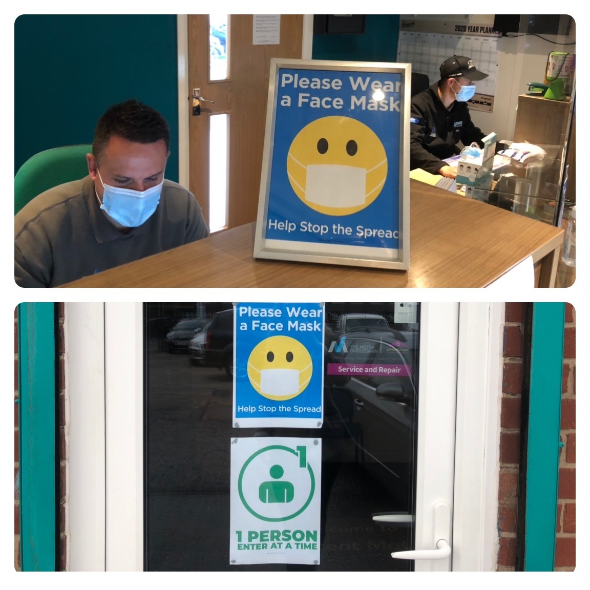 We still have very strict procedures when it comes to being COVID secure. Everyone wears a mask when entering the building, sanitiser is used and all vehicles are plastic protected at all times and gloves are worn. Rest assured, Crescent Motors are here for your protection.