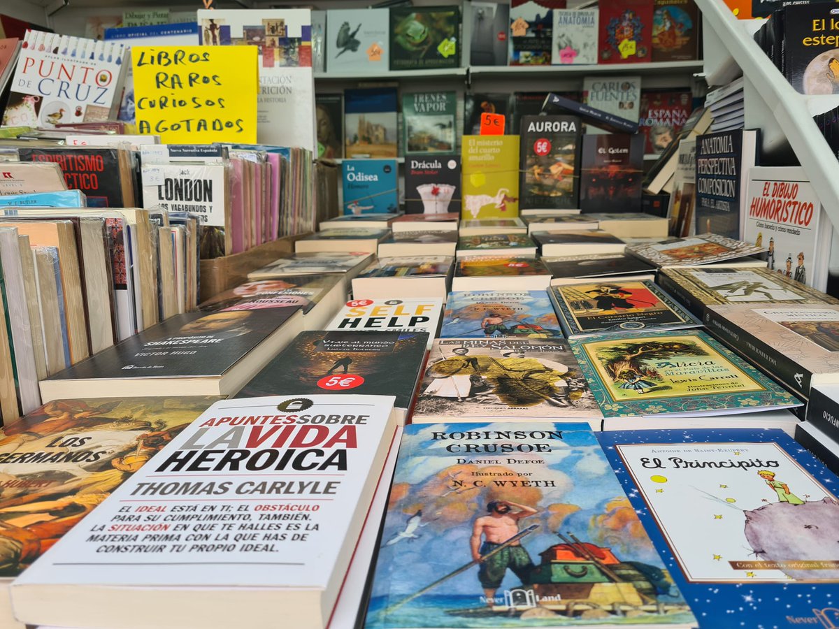 infoVLL's tweet photo. ¿Ya has visitado la XXVIII Feria del Libro Antiguo y de Ocasión @LibrerosAlvacal 📚🤩? Auténticas joyas literarias te esperan en la acera de Recoletos hasta el 18 de abril
🕑De 11 a 14 y de 17 a 21 h
#CulturaSegura https://t.co/k0Mr0DWDCj