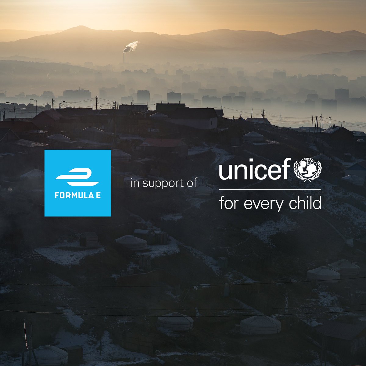 Formula E and UNICEF launch multi-year partnership through UNICEF’s new Safe and Healthy Environment Fund

bit.ly/FormulaEUNICEF… 

UNICEF does not endorse any brand, company, product or service

#FormulaEforUNICEF #ForEveryChild #ChangeAccelerated #ASafeEnvironment #ABBFormulaE