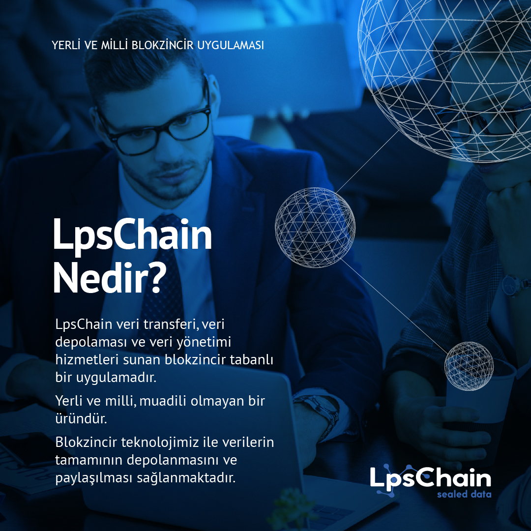 LpsChain, veri transferi, depolama ve yönetimi hizmetlerini blokzincir teknolojisi ile yüksek hız ve güvenle sağlayan bir uygulamadır.
#siberguvenlik #blokzincir #blockchain #datastorage #verigüvenliği