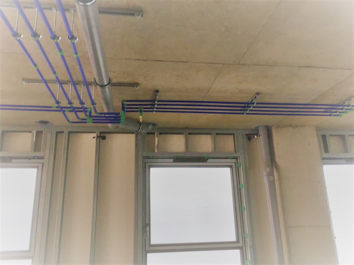 aquatherm_uk's tweet image. Aquatherm pipe &amp;amp; fittings were recently installed within a student accommodation project. Quicker installation times and our range of fittings allowed the installers to navigate around other services with ease. 

#aquatherm #PPRpipe #PPRfittings #pipefitter