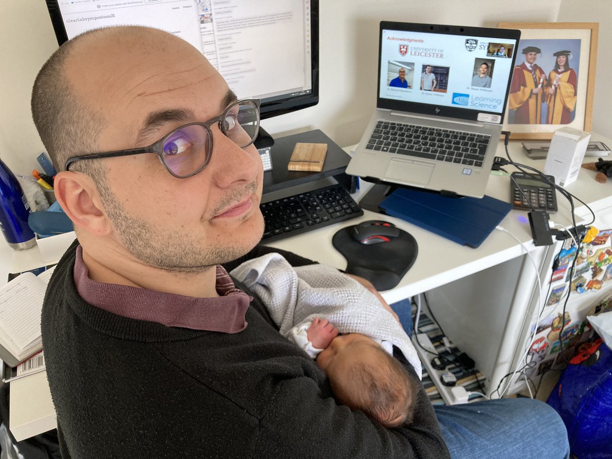 bburn436's tweet photo. Probably not your typical first day at home .... Fabulous talk by @StephenRGW on use of #labsims , especially during pandemic. @UoL_CLEP proud to be a part of the project and honoured to see our work taken forward #CLEAR21 https://t.co/dyDwMizFVG