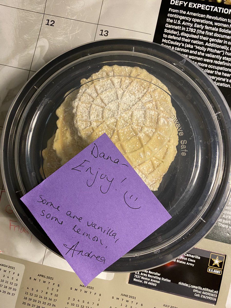 If you “Like” a  <a href="/MrsAPollock/">Andrea Pollock</a> post on Twitter— it means you get to be a taste tester.  thank you for the treat this morning ❤️❤️