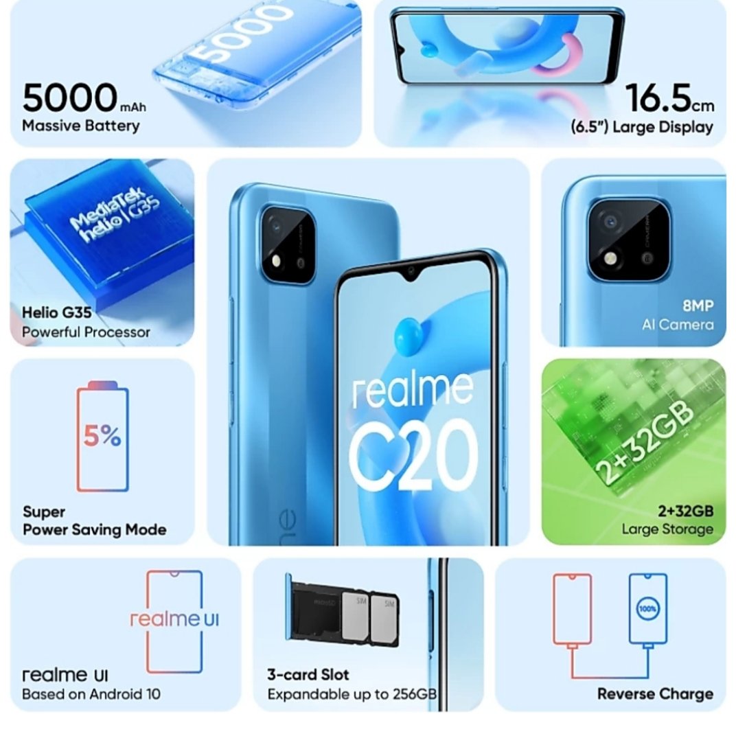TechTubeMarathi's tweet image. आज रिअलमीने त्यांचे C मालिकेतील 3 फोन लाँच केले आहेत!

-6.5&quot; HD+ डिस्प्ले
Realme C20, Realme C21
-Helio G35
-5000 mah बॅटरी
C20 2+32GB ₹6,999
C21 3+32GB ₹7,999 &amp;amp; 4+64GB ₹8,999

Realme C25
-Helio G70
-6000mAh बॅटरी
4+64GB ₹9,999 &amp;amp; 4+128GB ₹10,999

#मराठीट्विट
#TechInMarathi