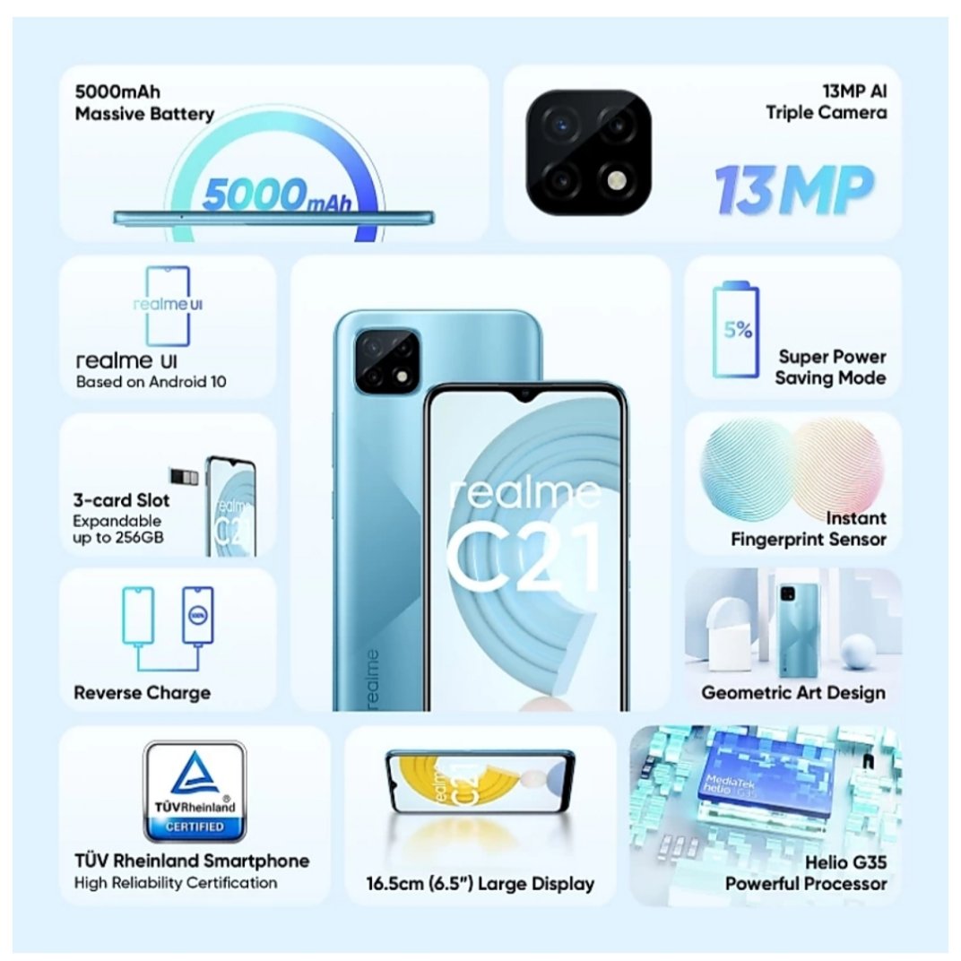 TechTubeMarathi's tweet image. आज रिअलमीने त्यांचे C मालिकेतील 3 फोन लाँच केले आहेत!

-6.5&quot; HD+ डिस्प्ले
Realme C20, Realme C21
-Helio G35
-5000 mah बॅटरी
C20 2+32GB ₹6,999
C21 3+32GB ₹7,999 &amp;amp; 4+64GB ₹8,999

Realme C25
-Helio G70
-6000mAh बॅटरी
4+64GB ₹9,999 &amp;amp; 4+128GB ₹10,999

#मराठीट्विट
#TechInMarathi