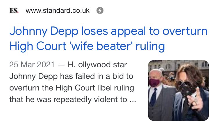 Depp fans are running a coordinated campaign on social media to exonerate him by blaming the victim and denying reality. Their behaviour proves that abuse does not end with beatings. They are immoral, desperate, incessant, overwhelmingly stupid and well organised. /ends