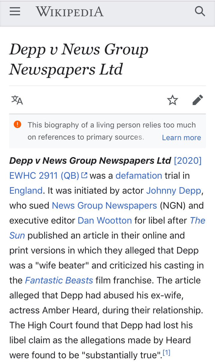 Depp fans are running a coordinated campaign on social media to exonerate him by blaming the victim and denying reality. Their behaviour proves that abuse does not end with beatings. They are immoral, desperate, incessant, overwhelmingly stupid and well organised. /ends