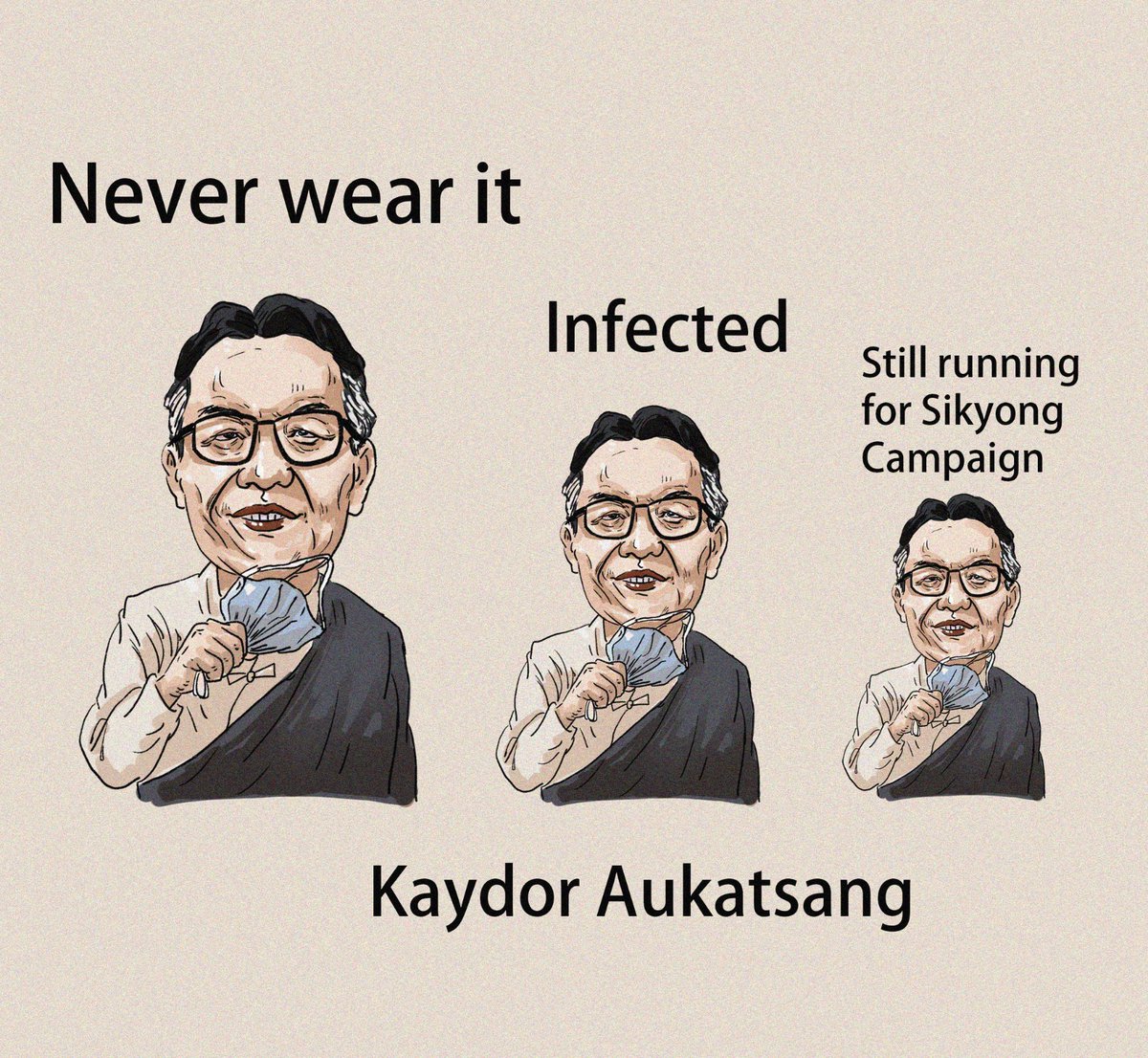 Nyima36000785's tweet image. #KaydorAukatsang #Sikyong2021 #Tibet #freetibet 
No Kaydor Aukatsang!