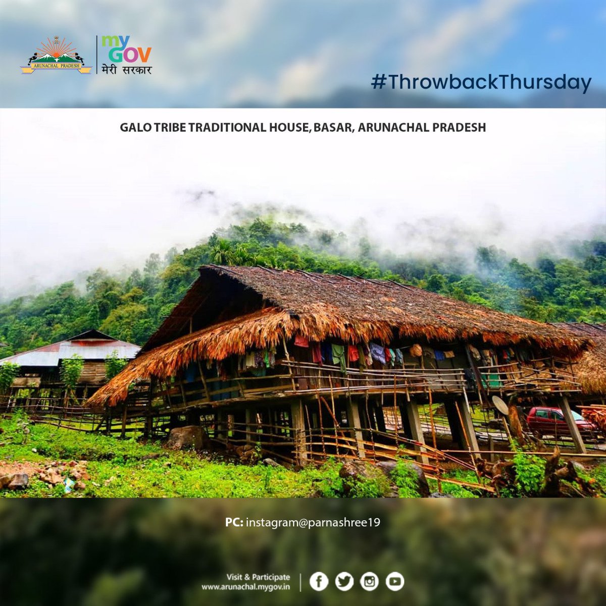 MyGovArunachal's tweet photo. A village home which is well known as #Nama, is a local architecture made of #bamboo and #leaves.

#Nama
#LocalHouse
#ArunachalPradeshTourism
#nature 
#village 
#Galo 
#ThrowbackThursday https://t.co/3ZvSvPdltB