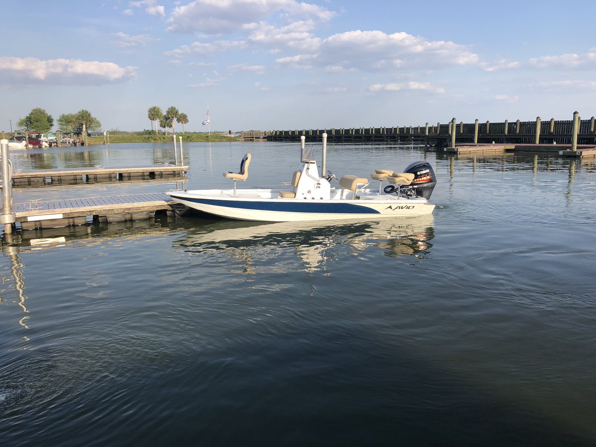 PSbassguide's tweet photo. New Addition to #psbassguide a Avid FS 19 #backupboat #saltwateradventures https://t.co/oM7BuXkppG