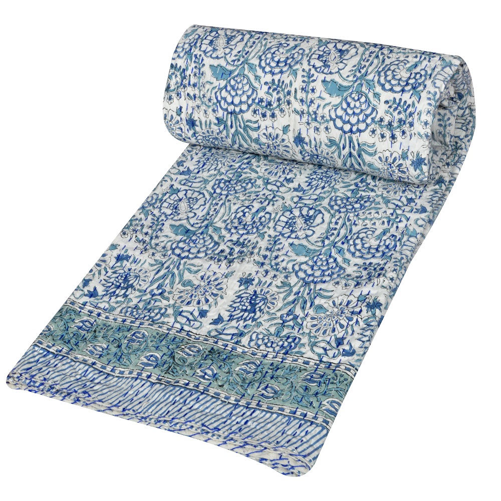 Handmade Beautiful Hand Block Print Kantha Quilts Bohemian Throw Blanket Indian Room Decor Bedspread Hippie Twin Size Stitched Blanket. …mdevhandicrafts.trustpass.alibaba.com #kantha #coloursofindia #takemethere #indigenous #craftsmanship #indiancrafts #kanthaquilt #vintagekantha #vintagestyle