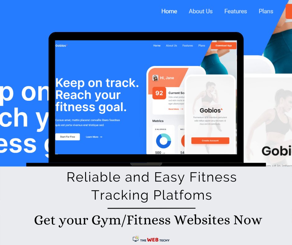 TheWebTechy's tweet image. To support gym and fitness businesses, we have specialized dynamic websites that excel both in functioning as well as designing. 
From clear call to actions to every striking landing page and from mobile-optimized to SEO optimized, we take care of everything.