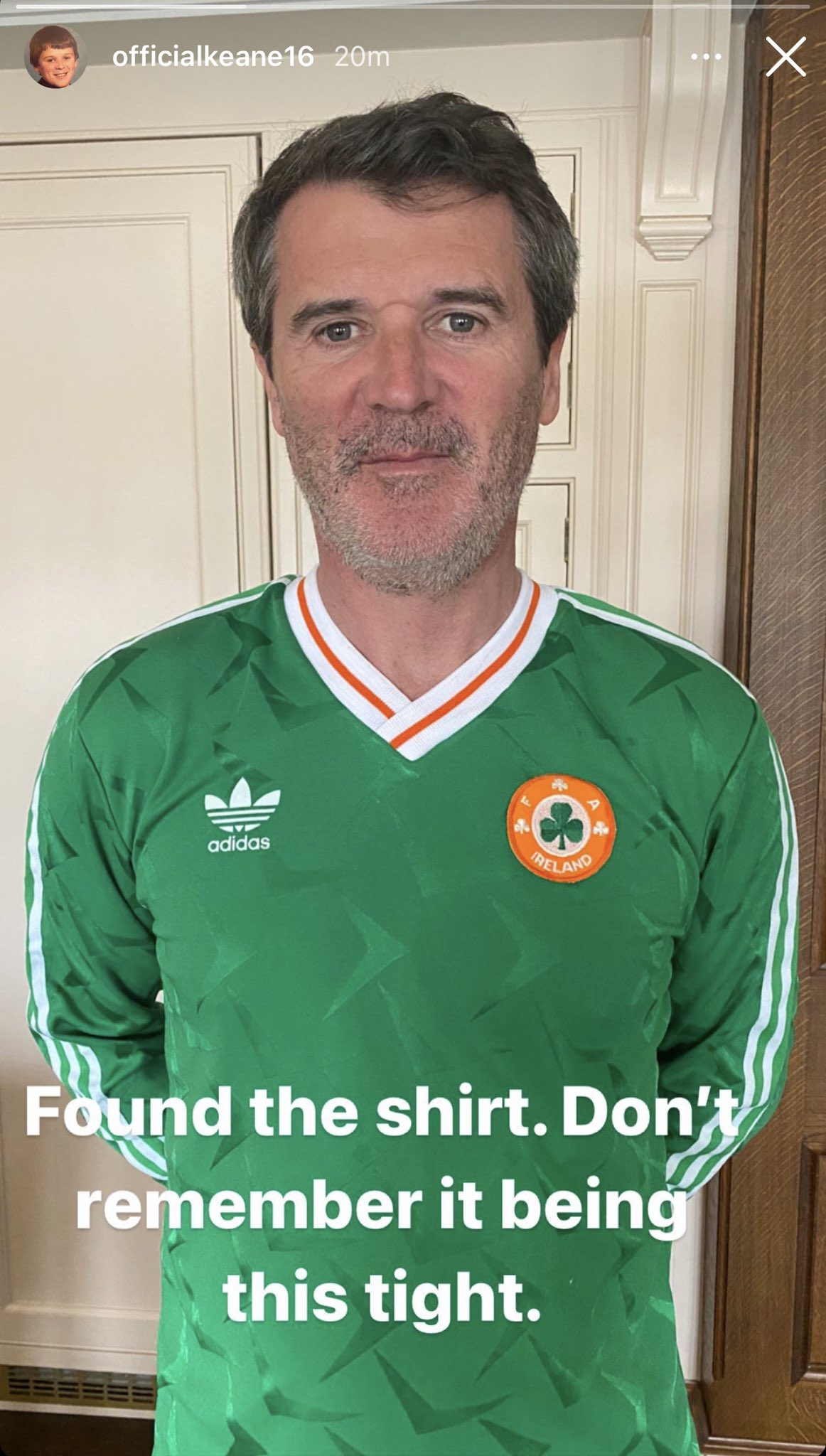 Roy keane jersey number 2025