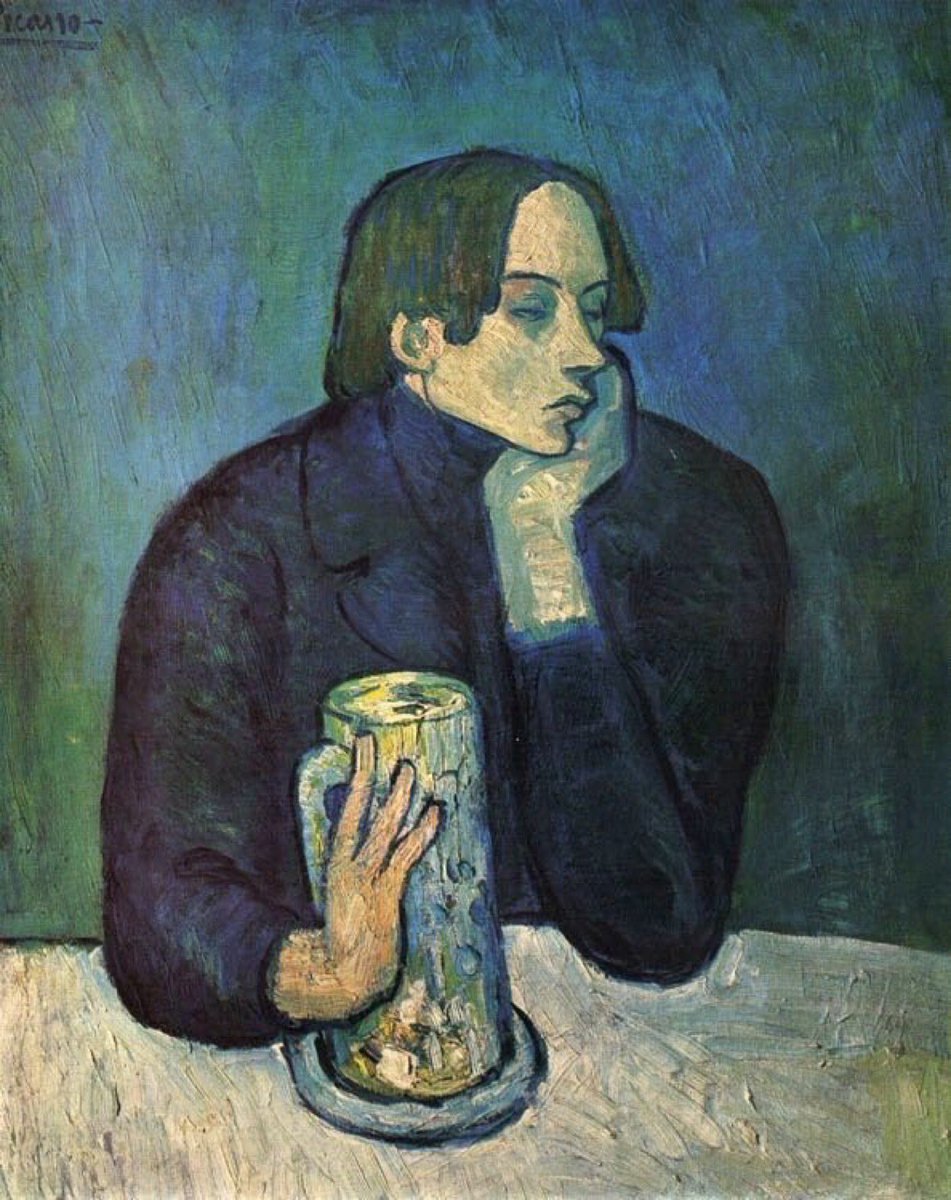 BeerNoesis's tweet image. April 8, 1973
Artist Pablo Picasso
died age 91.

Reported last words:
“Drink to me, drink to
my health. You know
I can’t drink anymore.”

@Lordsofdrinks:
lordsofthedrinks.com/2013/07/31/pic…

Picasso’s
“Le bock” aka
“The Glass of Beer”
(Portrait of the Poet
Jaime Sabartes):
