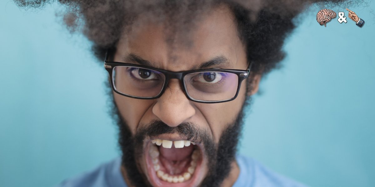 Wer seine Wut immer unterdrückt wird krank - wer ständig wütend ist auch!. Mehr Fakten rund ums Thema „Wut“ gibt es in der aktuellen Folge von „Das Gehirn und der Finger“:  
#gehirnundderfinger bit.ly/31Q0S0u