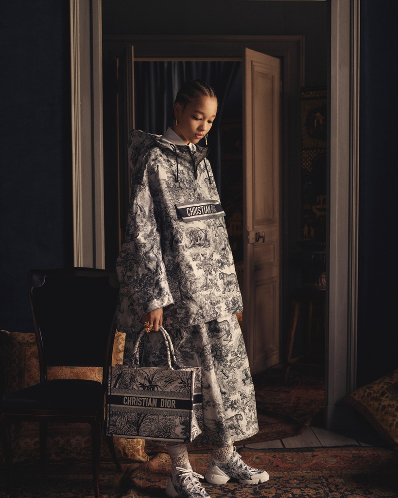 Dior on X: As suited to home as the street, this #DiorChezMoi