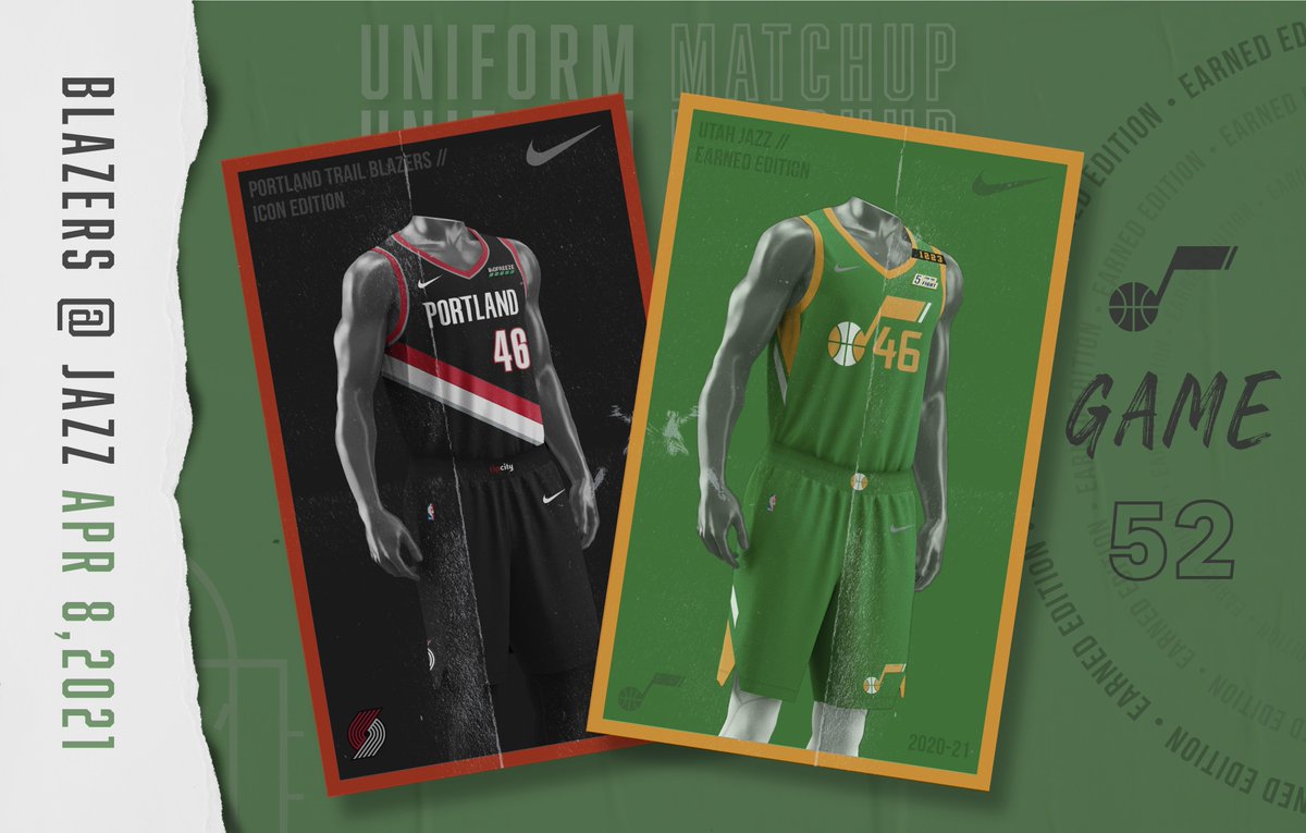 jazz uniforms tonight