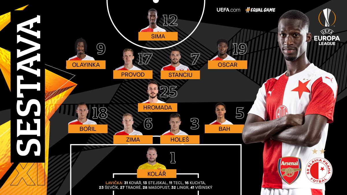 SK Slavia Prague EN on X: #slab04 #UEL  / X