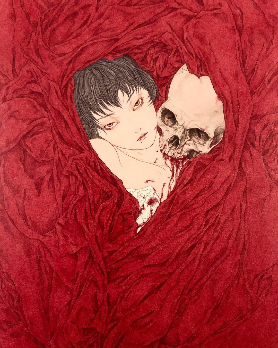 山本タカト　「夜の秘蹟」　Takato Yamamoto Takato Yamamoto 山本タカト added a new - Takato Yamamoto