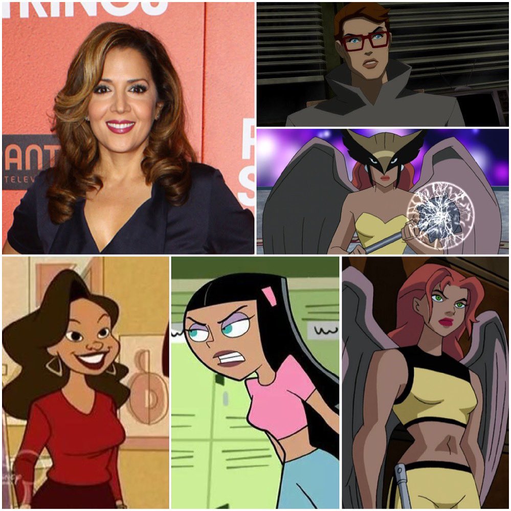 Cuban 🇨🇺 actress, @Maria_CB is the voice behind #Hawkgirl 🦅 from the #DCAU series: #JusticeLeague and #JLU. She also voiced roles in the film adaptation of #Batman: #TheDarkKnightReturns 🦇, #TheProudFamily, and #DannyPhantom 👻. 

#DiversityInAnimation #AnimationIsNotAGenre