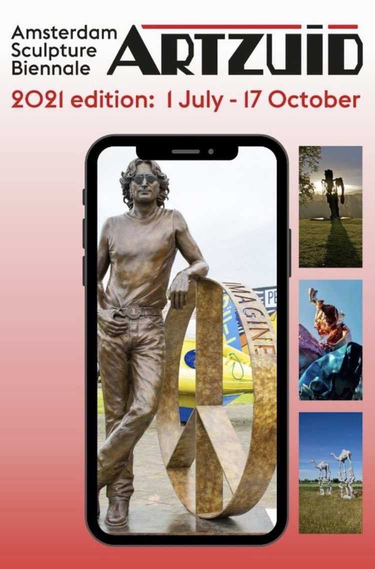 LauraLianArtist's tweet photo. Johnny’s off to #Amsterdam reviving the #Peace message for new generations ☮️🕊#ArtZuid2021 #statues #publicart #artlovers #artexhibitions #artshows #imagine https://t.co/LwzWcVJwv9