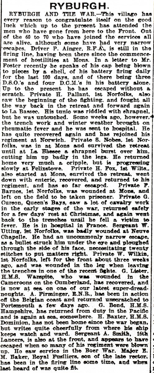 ryburghamenity's tweet photo. @stevesmith1944 Brilliant, this would appear to connect with the shell wound in Nov 1914. https://t.co/puRwFijnad