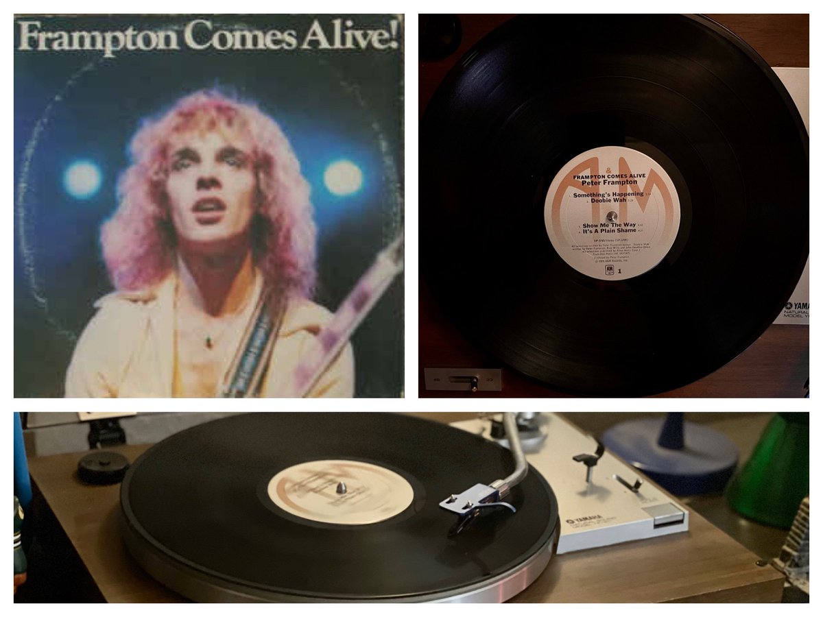 Paxman1965's tweet photo. #records #vinyl #dblLP #album #vinylcollection #nowplaying #spinning #PeterFrampton #FramptonComesAlive #hatersgonnahate #rocks #mandatedremote #quarantunes #sociallydistant #musicisthebest https://t.co/9Jkxmrohvu