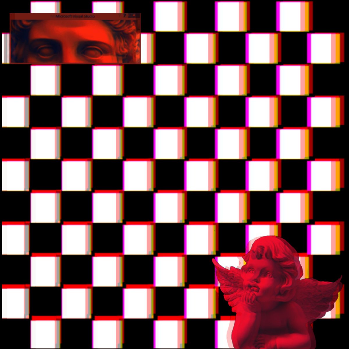 garlicgravyy's tweet image. + I used vaporgram to edit the ghost dude

And I used picsart to make these stuff.