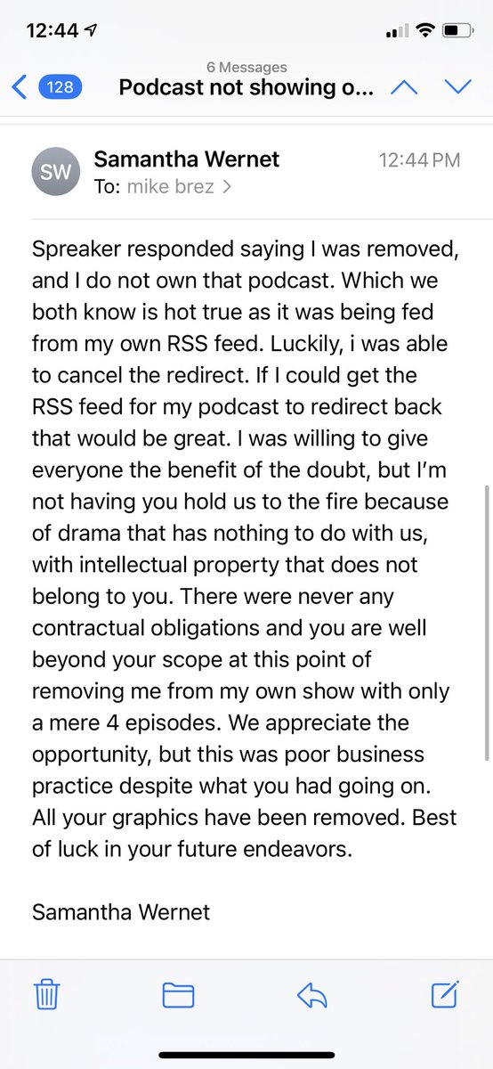 sammifootball's tweet photo. I’m willing to not involve myself in drama with #BrawlNetwork I am not going to have my feet held to the fire with my own podcast because of shit I did not do or create. Mike asked for my RSS feed and luckily I never deleted my old account. Now it’s being held hostage with a lie https://t.co/TwgDhT475J