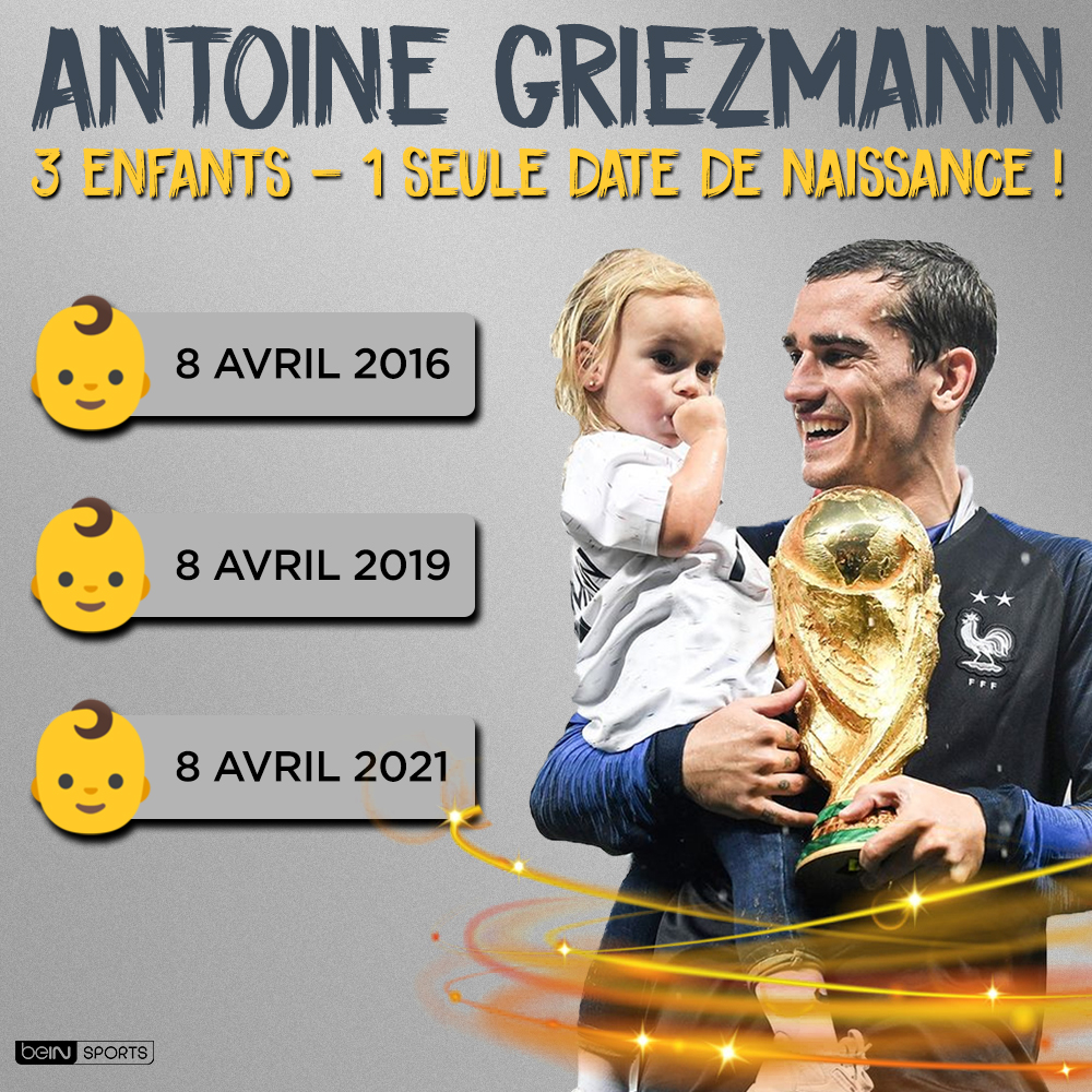 Bein Sports 在twitter 上 Antoine Griezmann A Trouve Une Technique Infaillible Pour Ne Pas Oublier L Anniversaire De Ses Enfants T Co Y1ur1mf3mk Twitter