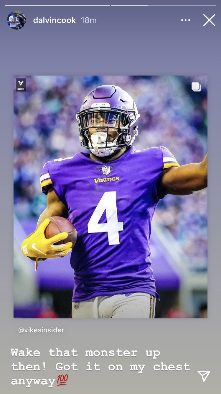 Dalvin cook jersey number 2025