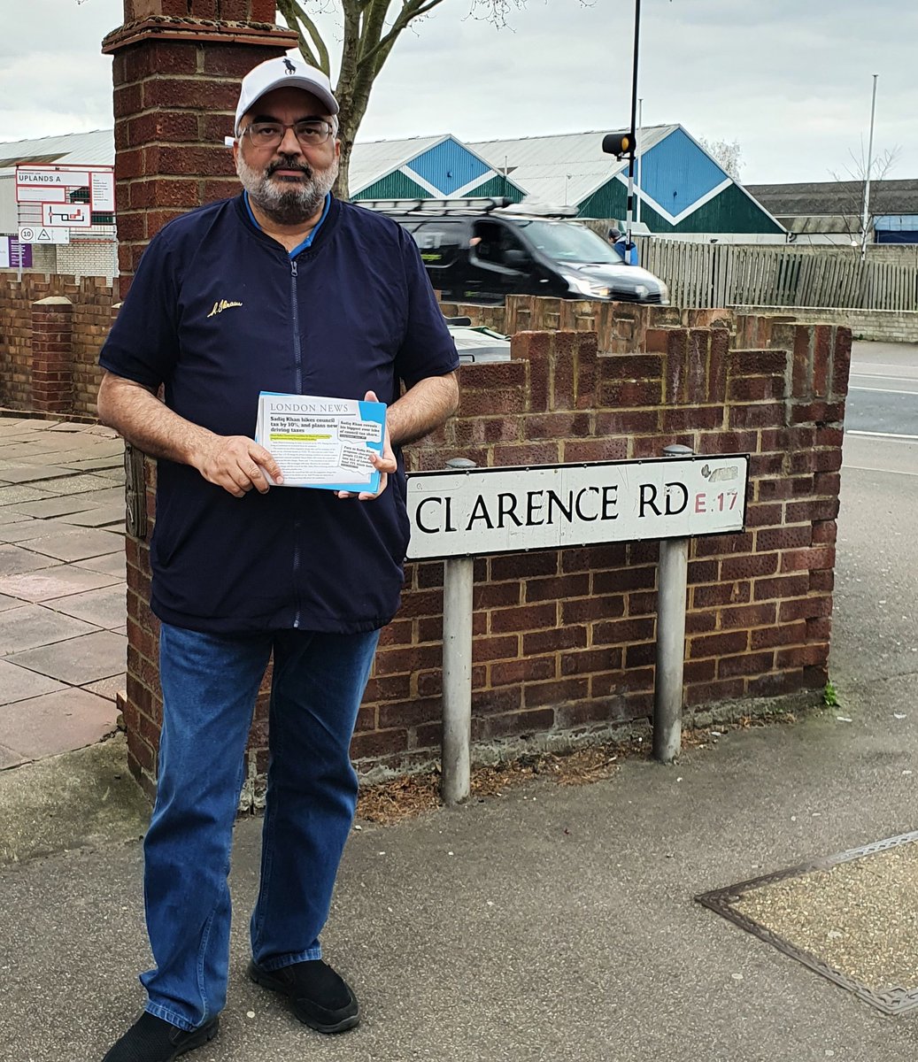 HumayunIkram1's tweet photo. Leafleting today for Conservatives Candidate for London Mayor #shaunbailey
#shaunformayor
#freshstart
#TeamBailey
#Walthamstow
#WFConservatives
#WalthamstowConservatives
@E17_Tories
@ShaunBaileyUK https://t.co/yFfxeejHPo
