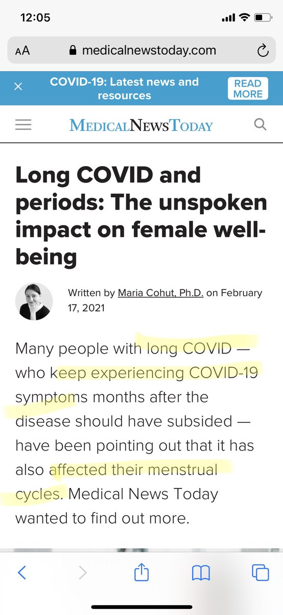 Utterly irresponsibleAn *anthropologist* spreading vaccine hysteria (hate the word but she’s using the uterus to spread vaccine fear) NOT AT ALL controlling forprior COVIDb4 vaccinePerimenopausal included?!?This is why you need GOOD science #MedTwitter #COVID19
