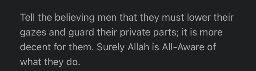 iamhamzaabbasi's tweet photo. God’s message for those men and women who say they are Muslim. Quran 24:30-31 https://t.co/nWsru4zhQ4
