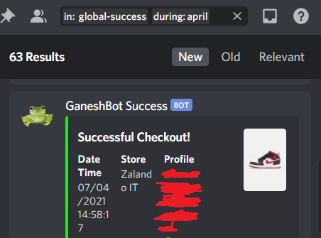 Good kick start of the month for us @ ST7!

All powered by:
<a href="/theGaneshBot/">GaneshBot</a> 🐘(mainly), but <a href="/Cybersole/">Cybersole</a> helped
<a href="/LuckyAIOPrivate/">LuckyAIO Private</a> 
<a href="/TheBotHub_/">The BotHub</a> for the amazing cards 
<a href="/aycd_io/">AYCD</a> (proxies and CG)

and last but not least, huge s/o to <a href="/_maheshn_/">Mahesh</a>&amp; <a href="/toolboxowner/">jake</a> for running sluts for free ♥️