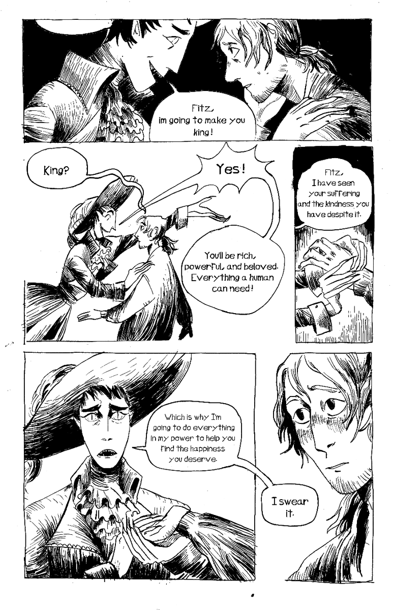 Oh yeah, remember the time during college I made a story that is literally just Puss in Boots but gay? 