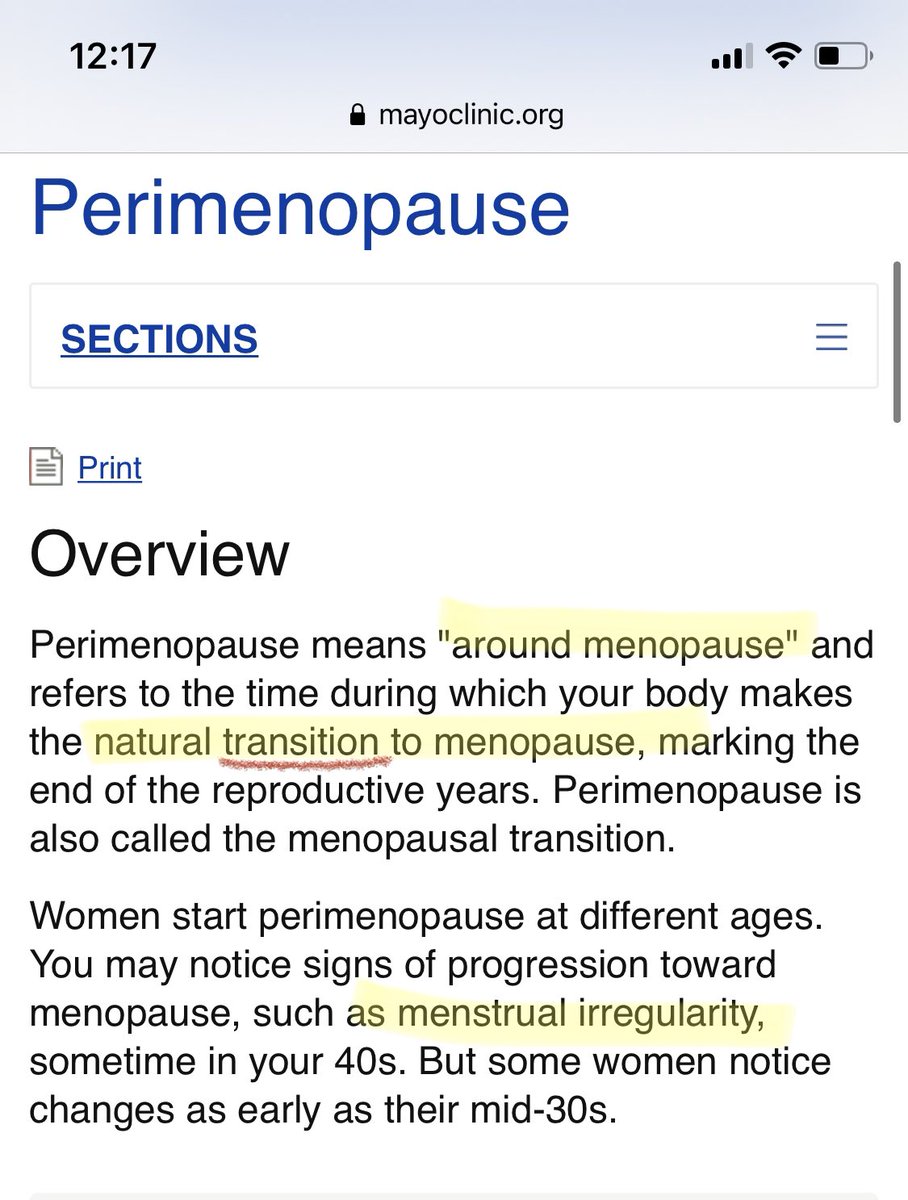 This is what perimenopause isThey literally are going to try to do an online SURVEY including THIS condition to “study” effect of one vaccine dose on... periods?I can’t evenI am happy to call Dr. Jill Biden doctor but some of you all with PhDs in non-clinical fields are 