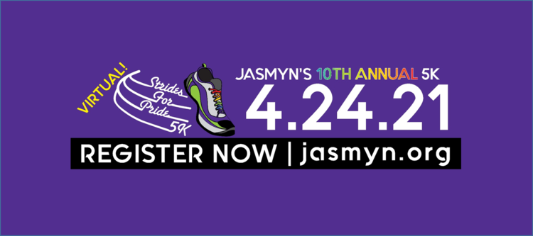 rbnsnest's tweet photo. STRIDES FOR PRIDE REGISTRATION IS OPEN!
The 10th Annual Strides for Pride 5K takes place on Sat., April 24, 2021 in support of LGBTQ youth at JASMYN!
You can register for @JASMYNJax's #StridesForPride here ๐:
https://t.co/dIqdn3OJJI https://t.co/WOpFl4AKJ7