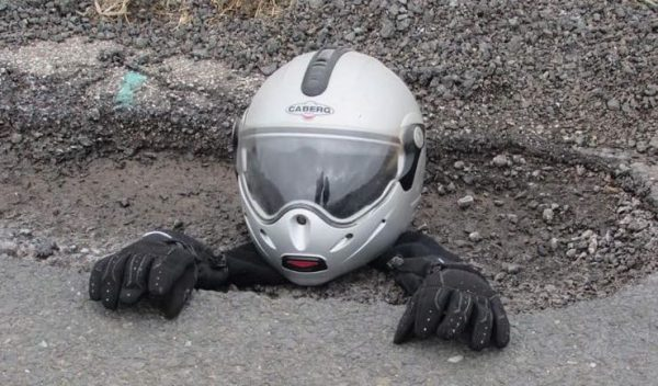 DocBike_Dorset's tweet photo. Seen a pot hole whilst out on your bike? @DorsetCouncilUK are keen to hear about it so that they can repair it promptly and make Dorset the safest place to ride a bike! Do your bit... report them here https://t.co/hr98URbNKP https://t.co/UY4UIACjko
