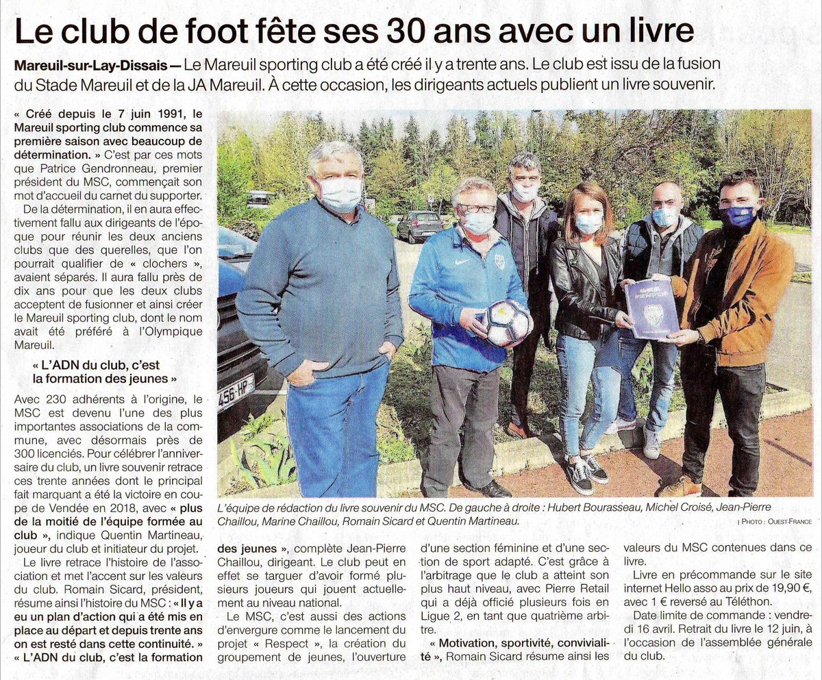 Mareuil SC tweet media