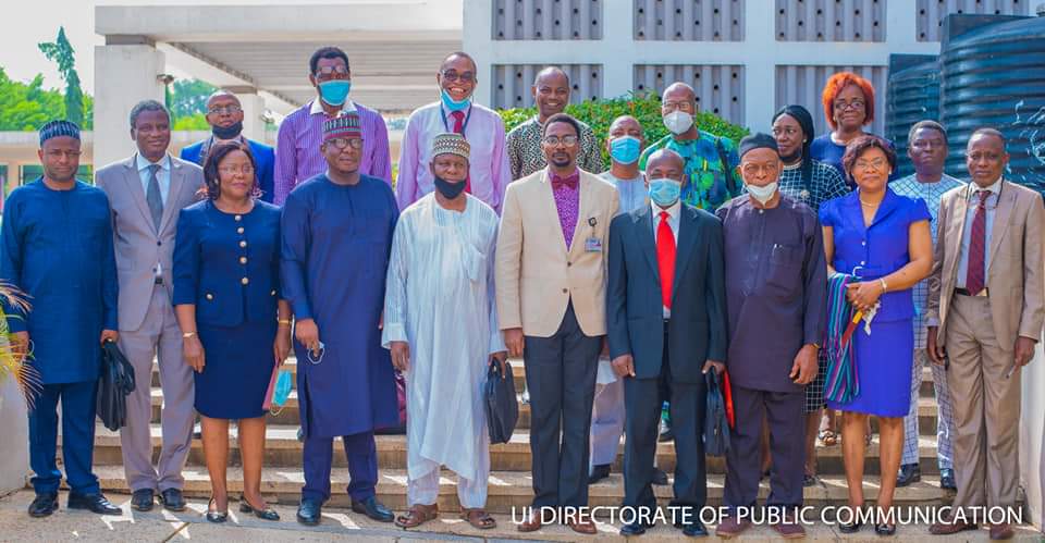 The Acting VC, Professor Adebola Ekanola receives NUC team for peer review exercise on two Faculty of the Social Sciences Academic programmes m.facebook.com/story.php?stor…