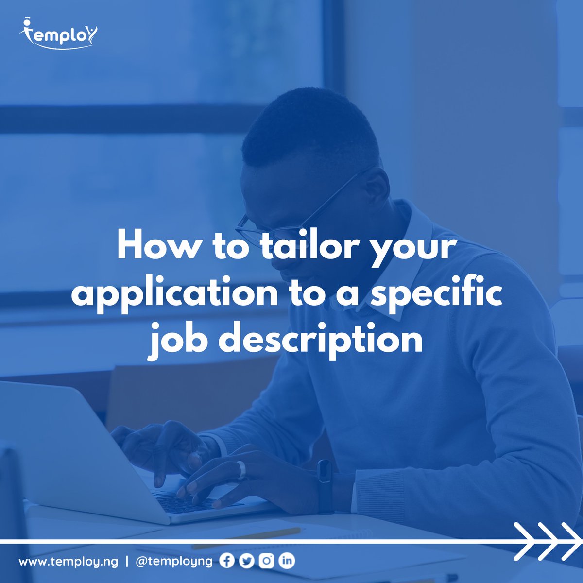 Temployng's tweet photo. When applying for different roles within a sector or same role in different sectors, it's best to tailor each application accordingly. Highlight the #experience  related to each job and follow these tips to convince the recruiter that you are the best fit for the role.

#Careers https://t.co/ADcEp4ubKD