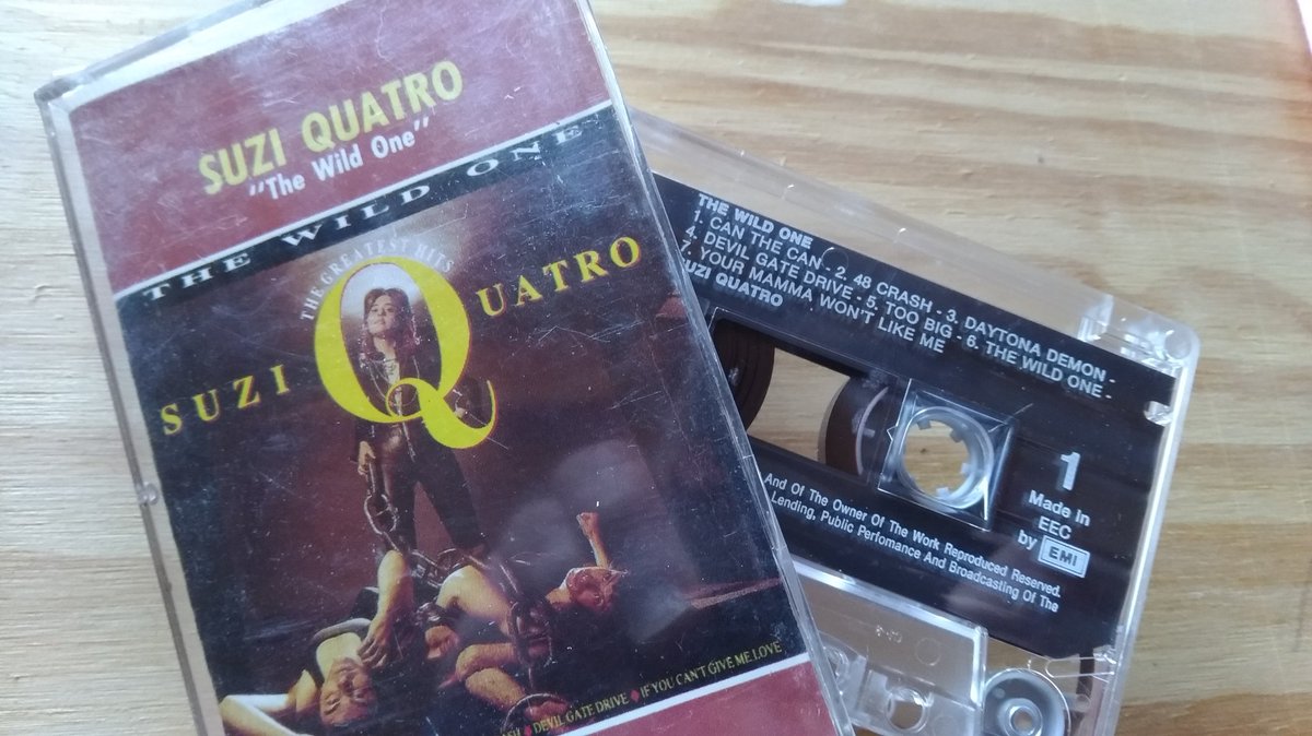 Djamel O Touil An Audio Tape That Sounded Long And Loud In My Room Suzi Quatro Can The Can 48 Crash And The Rare All Shook Up This Cover Takes On A