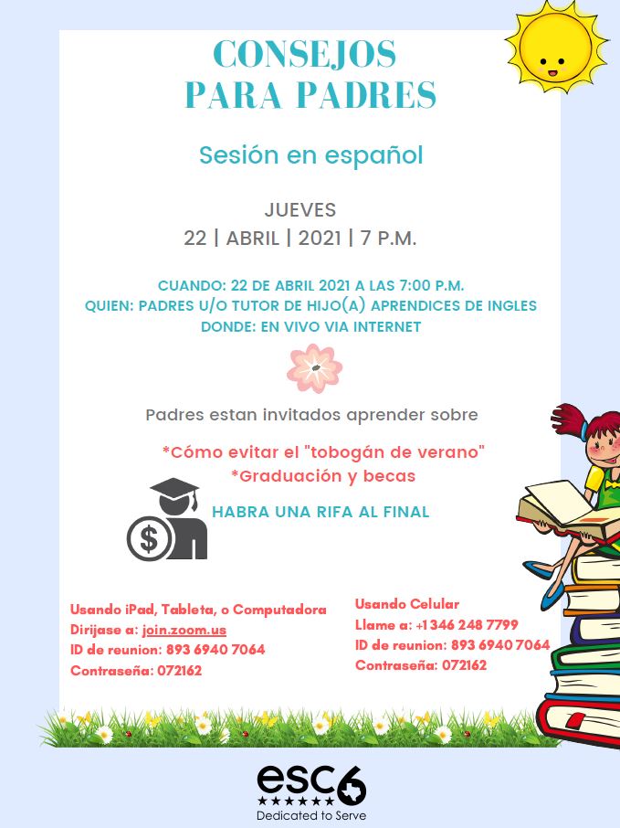 caldwellinter's tweet photo. Our last Parent Outreach session for this school year will be held on Thursday, April 22nd, 2021 from 7:00 p.m. to 8:00 p.m. 
For more information, visit the Caldwell ISD website. https://t.co/1kjbUWrhku...… See More https://t.co/i4LWwRqYmD