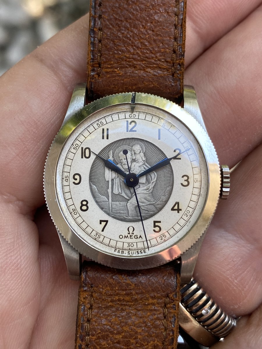 vwcweb1's tweet photo. By https://t.co/IdWNfpbdeM
Omega
Rare 1938 Omega St. Christopher Ref. Ck 2041
https://t.co/iSgEJj7PAS
#vwcweb #vintagewatches #vintage #watches #watch #omega https://t.co/IbGMEfWZvg